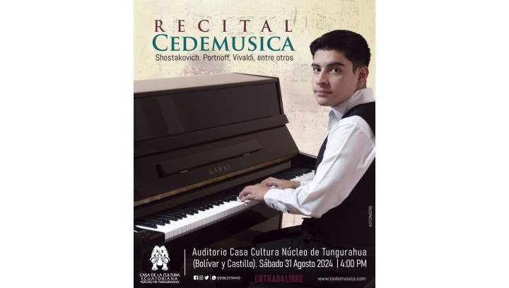 AGOSTO 31 DEL 2024 RECITAL CEDEMUSICA